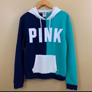 VS PINK colorblock hoodie